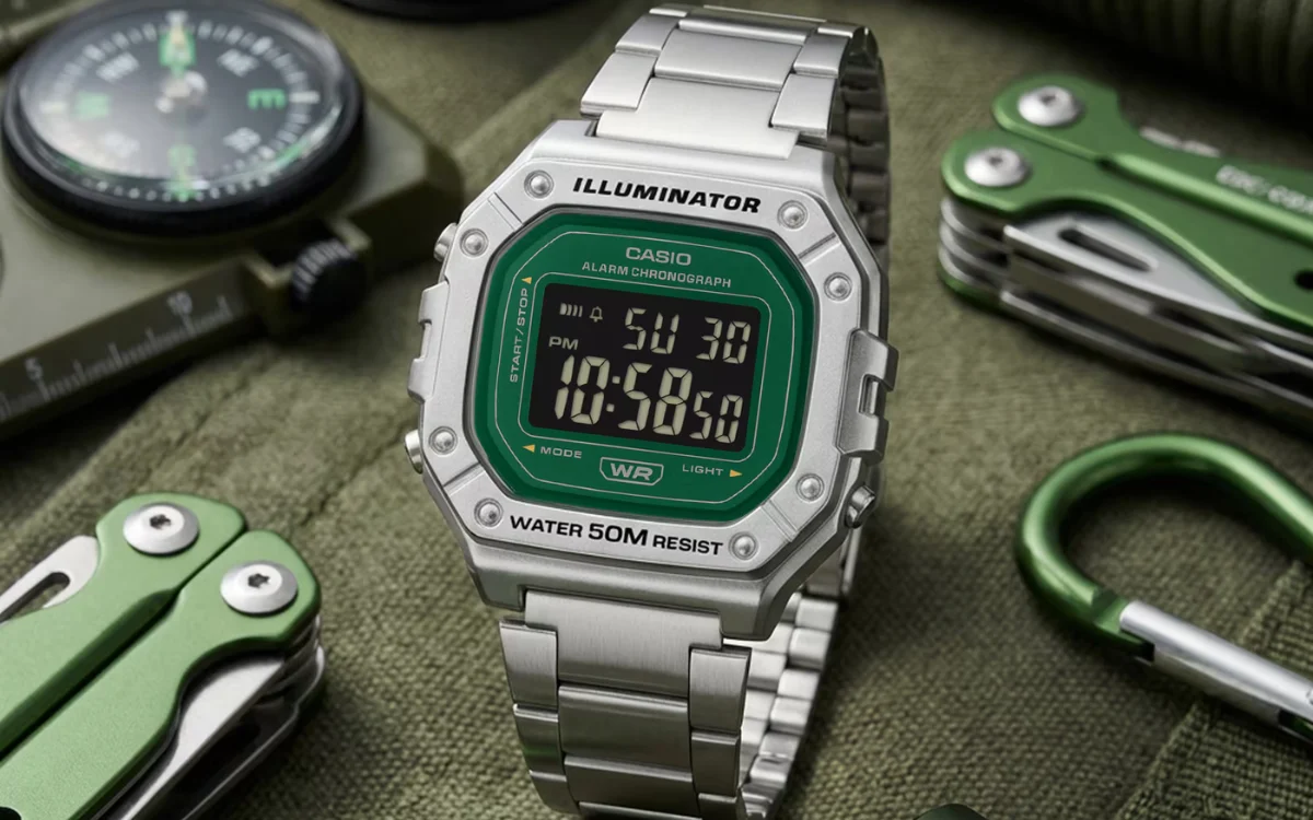 Casio launches affordable W218HD-3AV digital watch in the US