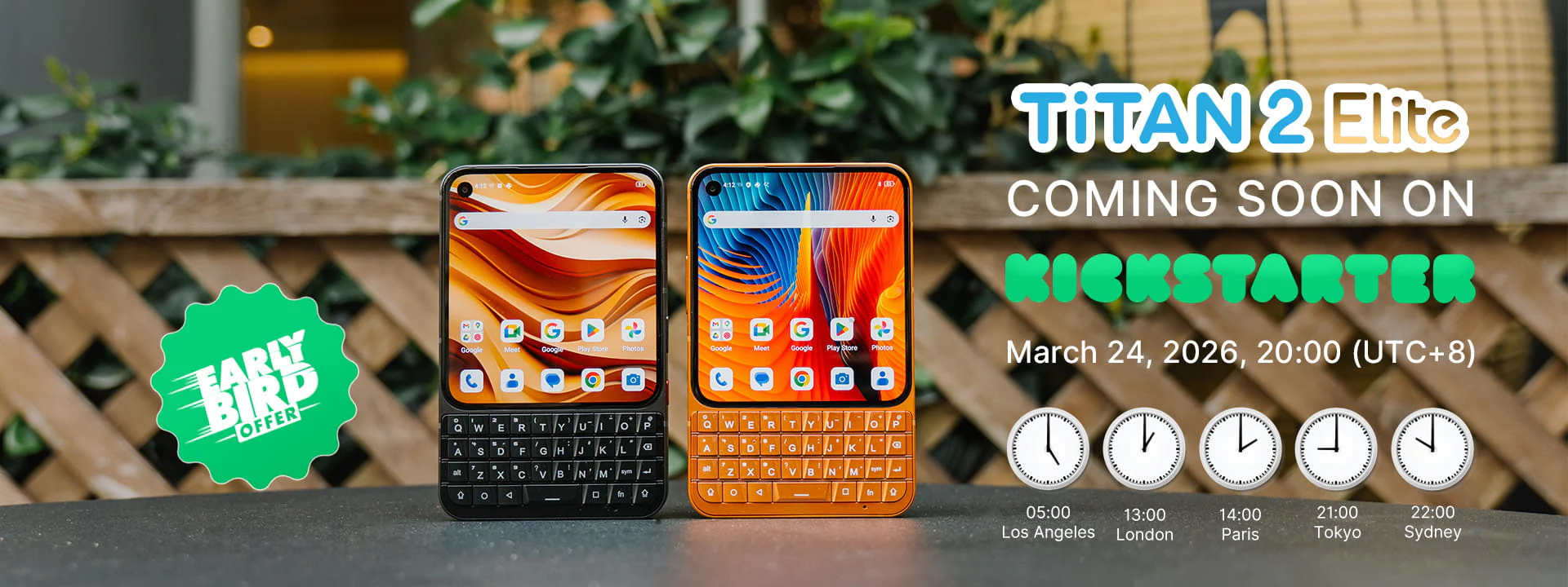 Unihertz Titan 2 Elite Brings BlackBerry Nostalgia Back — Kickstarter Launching on March 24