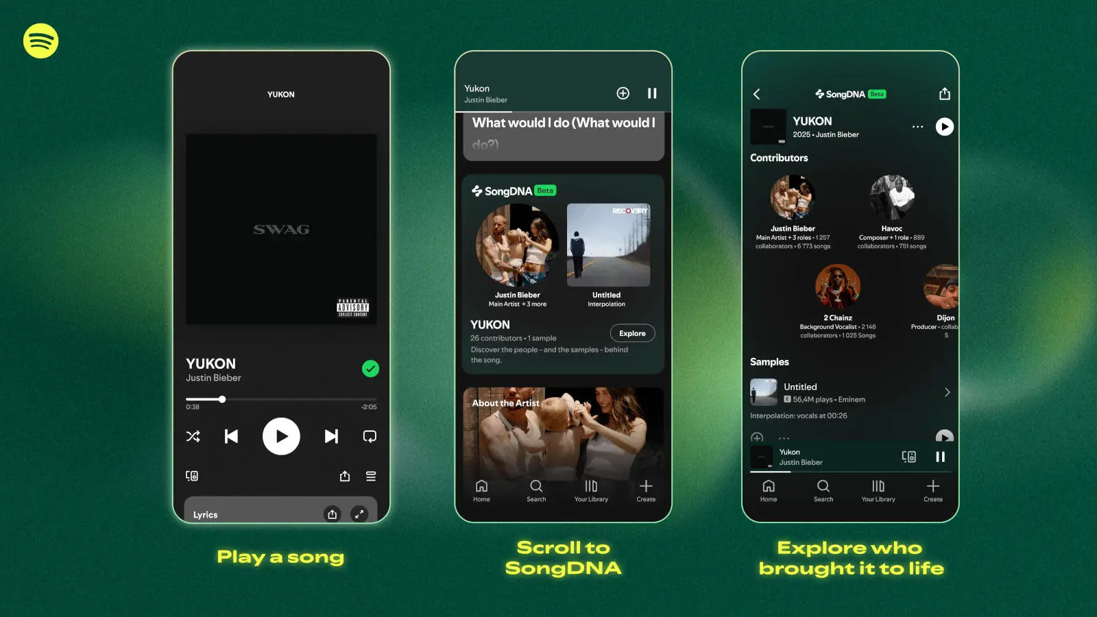 Spotify’s ‘SongDNA’ feature dives deep into the story behind every track