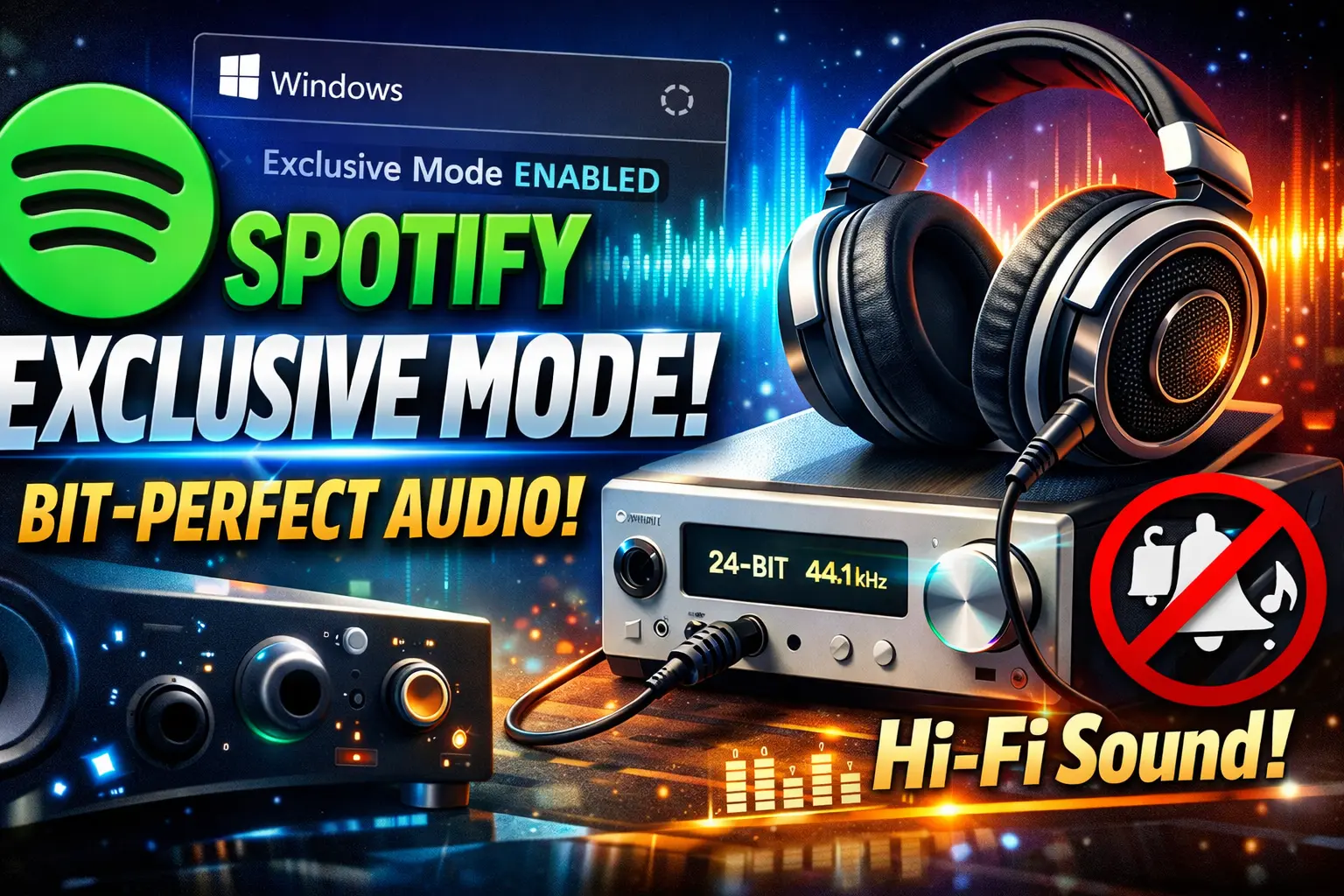 Spotify Just Got Serious About Sound: Exclusive Mode Brings Bit-Perfect Audio (With a Few “Don’t Touch Anything” Rules)