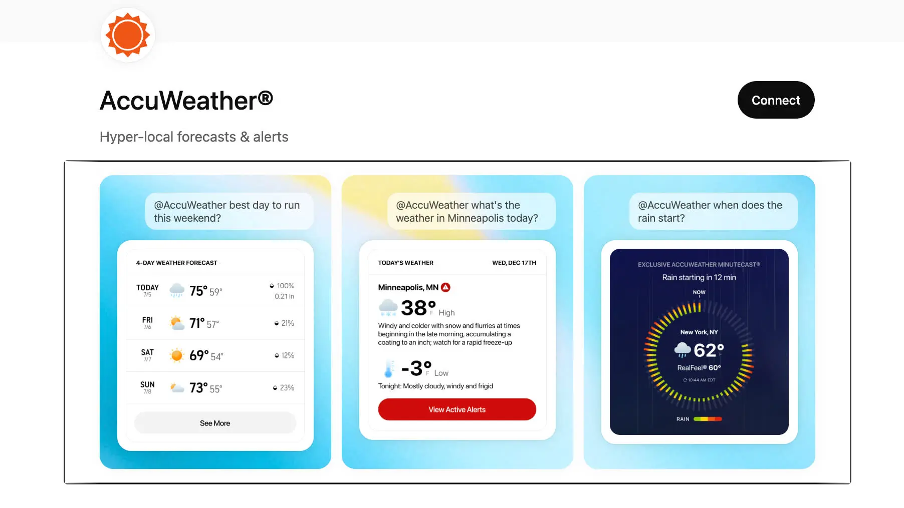ChatGPT’s Newest Sidekick? An Umbrella. AccuWeather Just Moved In.