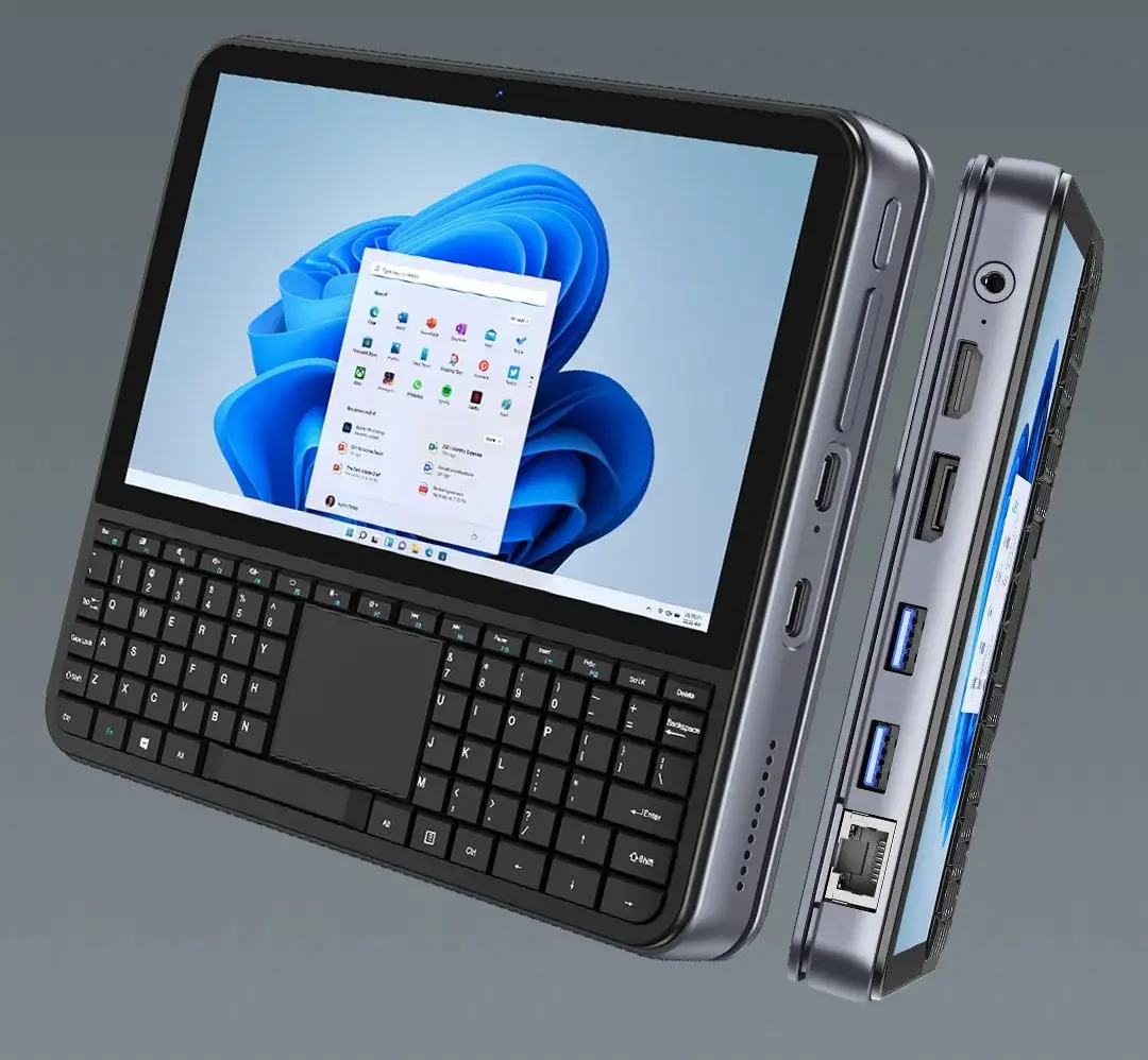 OmniOne Handheld PC Combines Intel N150 Processor, 5.7-Inch Display and Thumb Keyboard