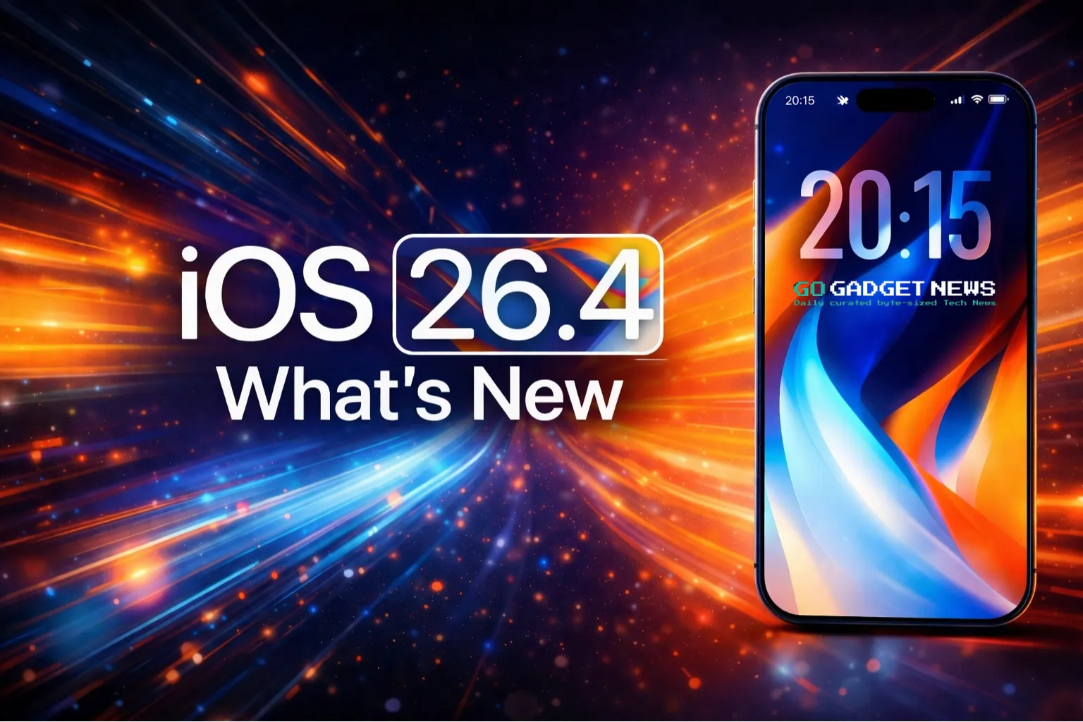 iOS 26.4 rolls out with AI-powered playlists, fresh emoji, and useful upgrades