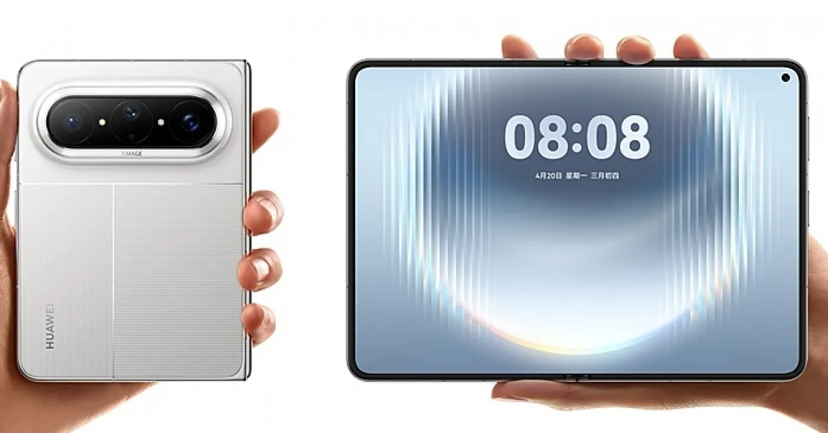 Huawei Pura X Max Launching April 20: Wide Foldable Design, Colors, and First Details Revealed