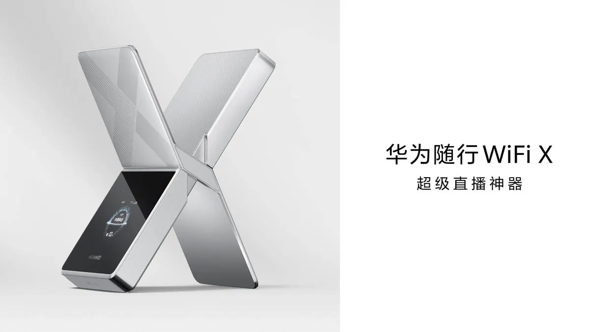 Huawei Wi-Fi X Mobile Router Now Available: 5.3Gbps Speeds, 12,000mAh Battery & X-Design Explained