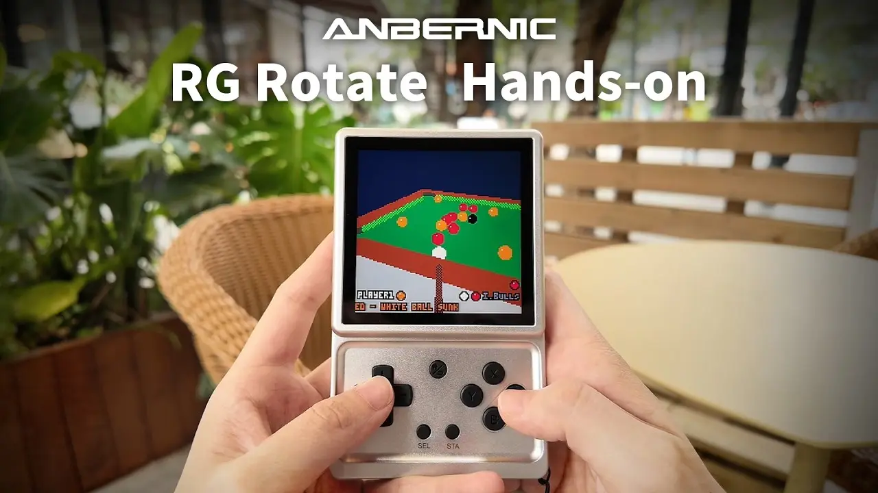 Anbernic RG Rotate Teased Again: New Video Reveals Battery, Android Features and Retro Lifestyle Focus