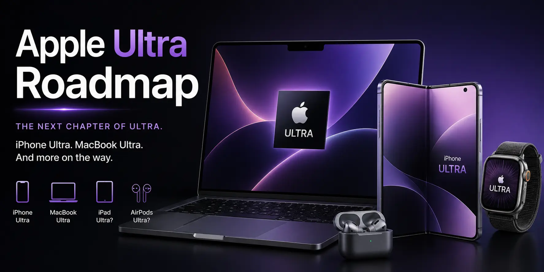 Foldable iPhone Ultra, OLED MacBook Ultra, and Premium Devices Coming Soon
