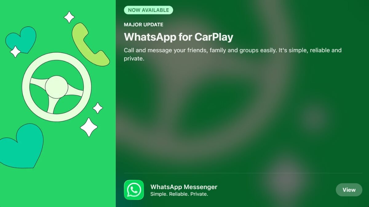 WhatsApp is finally getting a proper CarPlay experience
