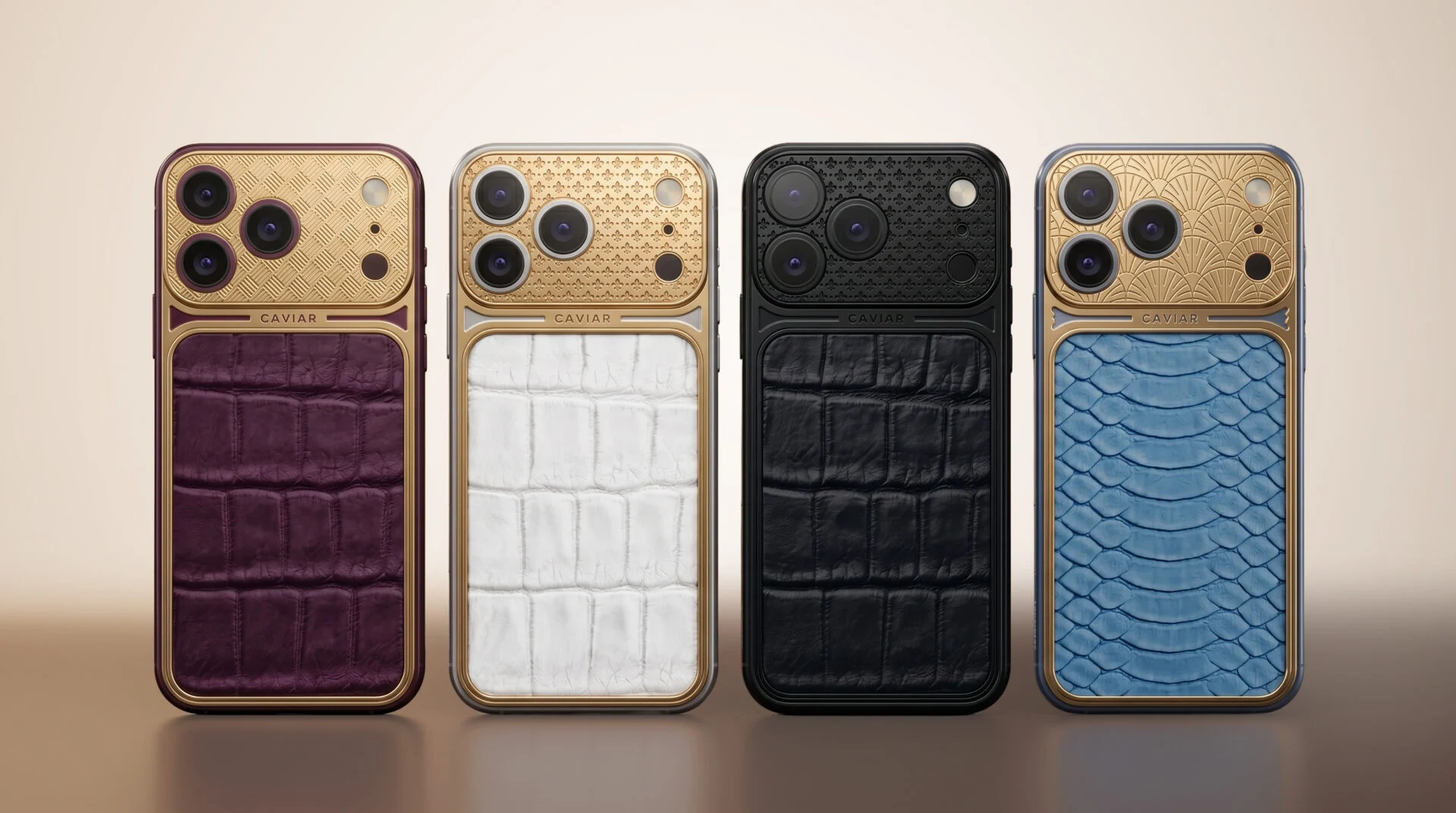 Caviar unveils ultra-luxury iPhone 18 Pro “Royal Colors” collection with gold, crocodile leather, and K+ price tags