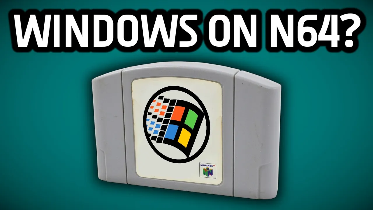 Windows CE Comes to Nintendo 64 in Wild Retro Modding Breakthrough