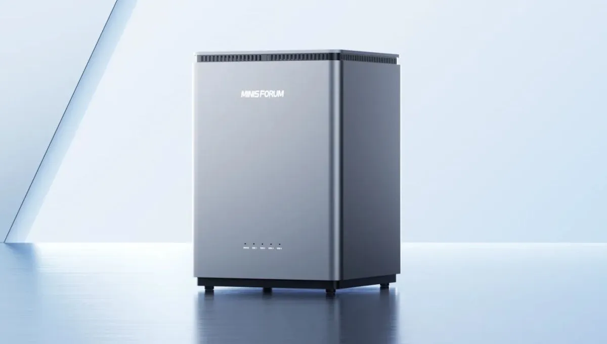 MINISFORUM N4 NAS Unveiled: Intel Wildcat Lake Power, 4 Drive Bays, 10GbE Networking, and Silent AI-Ready Storage